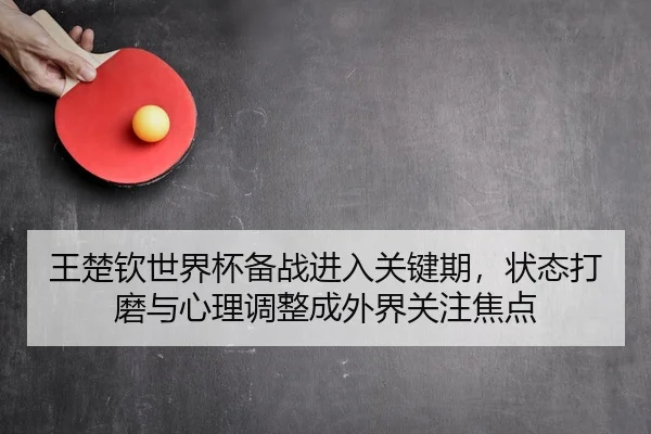 王楚钦世界杯备战进入关键期，状态打磨与心理调整成外界关注焦点